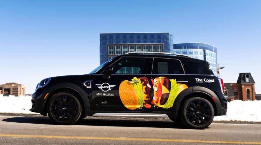 Check out #HFXBurgerWeek’s slick whip from MINI Halifax