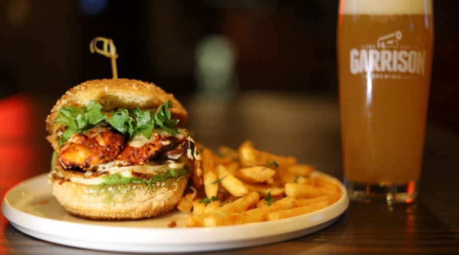 The chicken burgers of Burger Bash